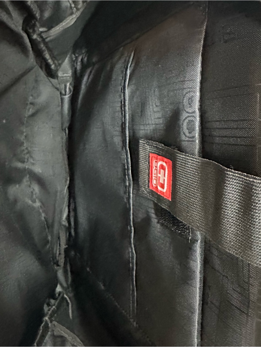 OGIO Black Backpack with Red Infor Patch - Picture 4 of 4